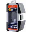 COFFRET Electricien 11 PièCES 6 Trépans + 2 Mandrins + 2 forêts + 1 Clé SMARTOOL