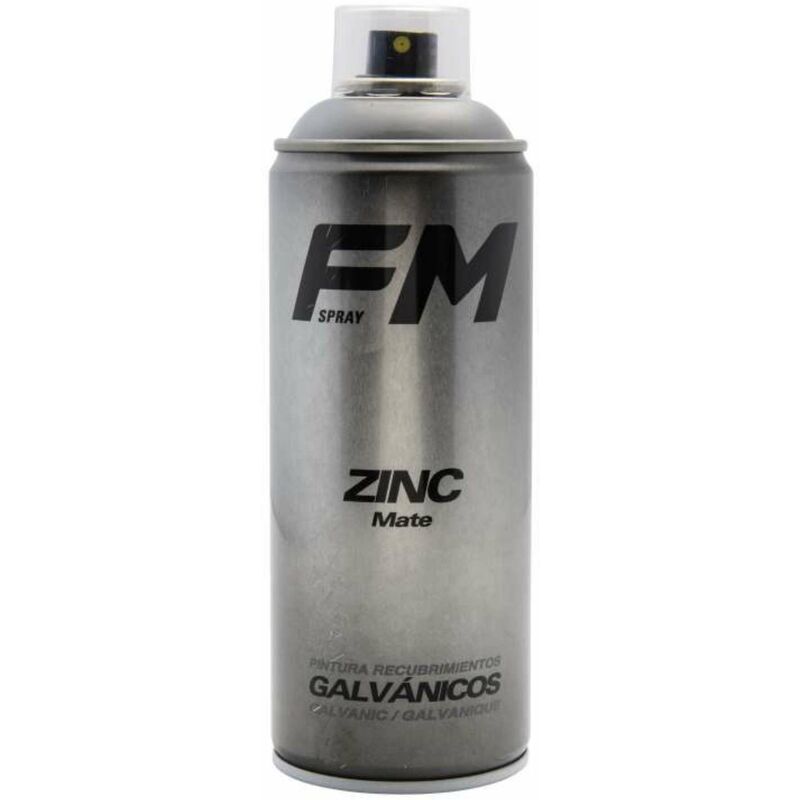 Bombe Spray Revêtement Zinc Mat 400ml