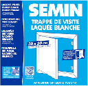 TRAPPE DE VISITE LAQUEE BLANCHE 300X300