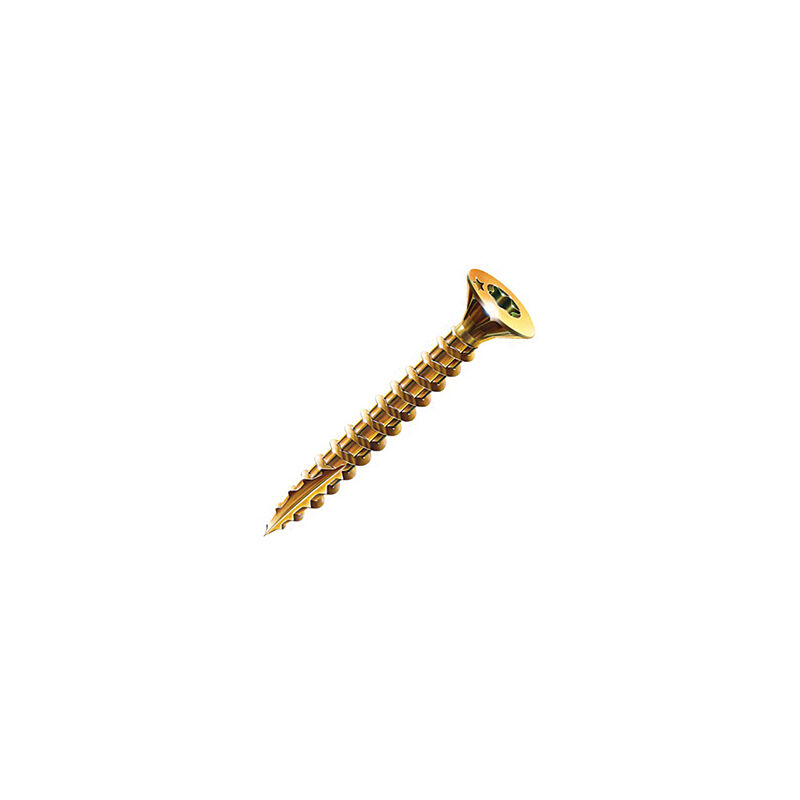 VIS BOIS TETE FRAISEE TORX ACIER 5X60/36 BOITE DE 250 PIECES