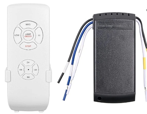 [Telecombrasdair] KIT DE TÉLÉCOMMANDE DE VENTILATEUR DE PLAFOND SANS FIL