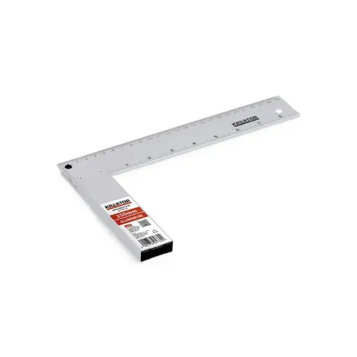 [ASREQUERRE250] EQUERRE MENUISIER ALUMINIUM 250MM