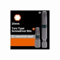 [ASR550528] EMBOUTS TYPE TORX T40X25MM DURETE HRC58-62